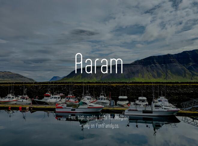 Aaram Font