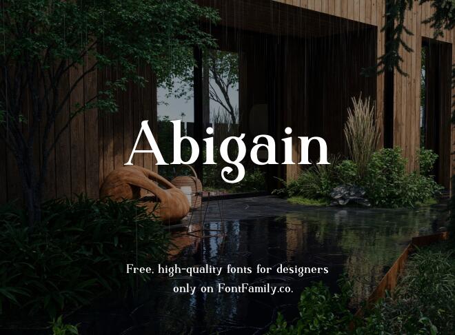 Abigain Font