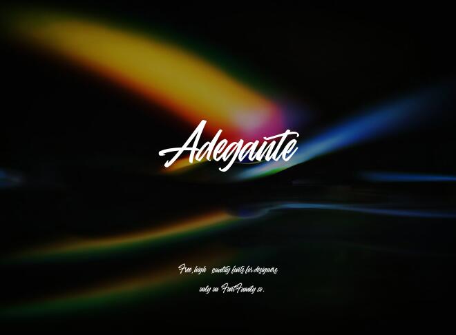 Adegante Font