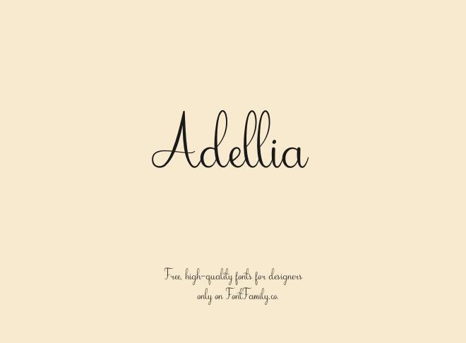 Adellia Font