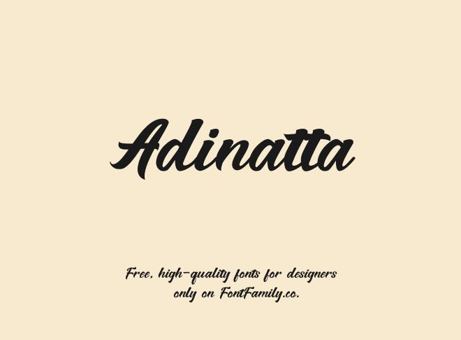 Adinatta Font