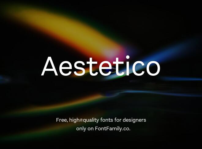 Aestetico Font