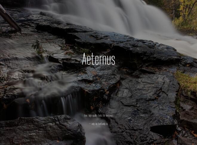 Aeternus Font