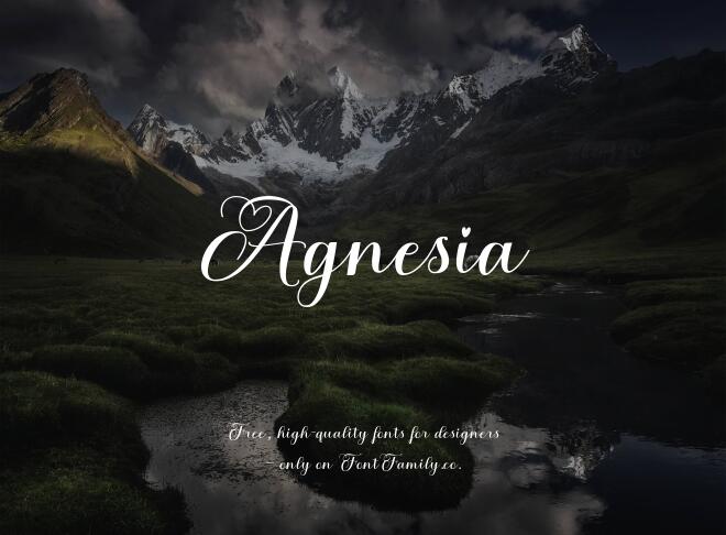 Agnesia Font