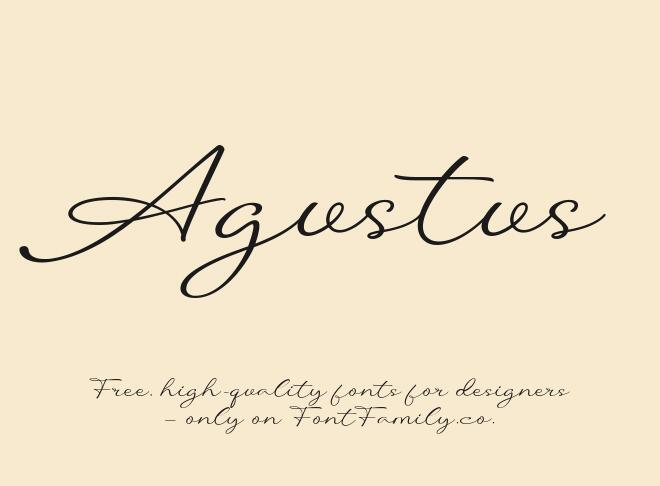 Agustus Font