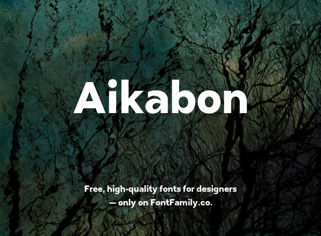 Aikabon Font