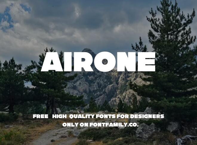 Airone Font