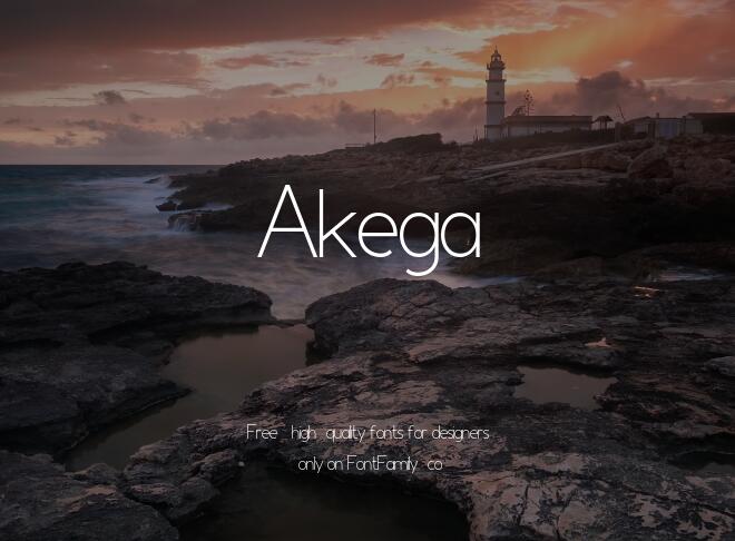 Akega Font