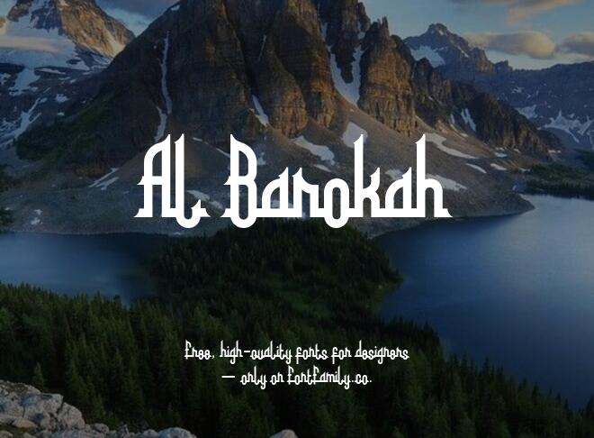 Al Barokah Font