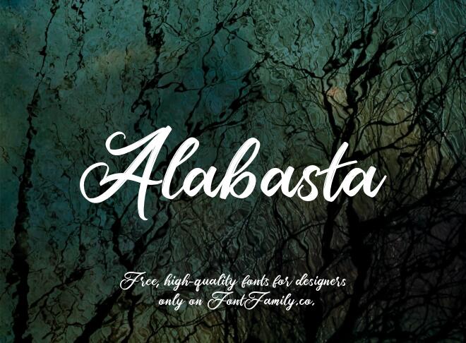 Alabasta Font