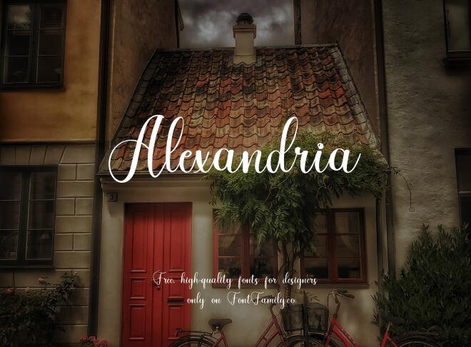 Alexandria Font