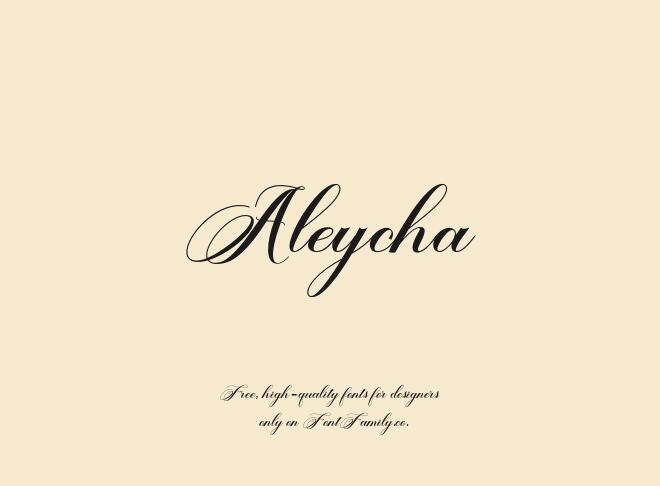 Aleycha Font