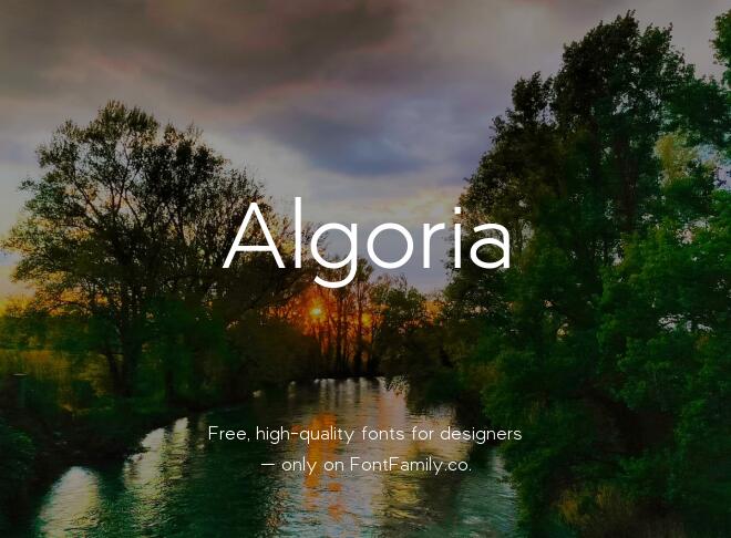 Algoria Font