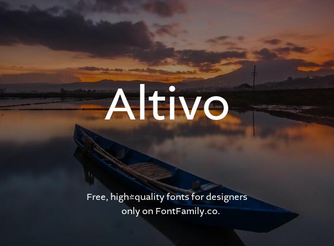 Altivo Font