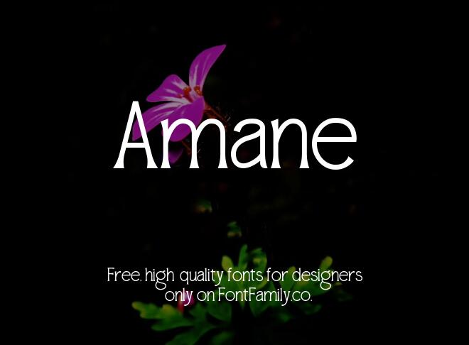 Amane Font