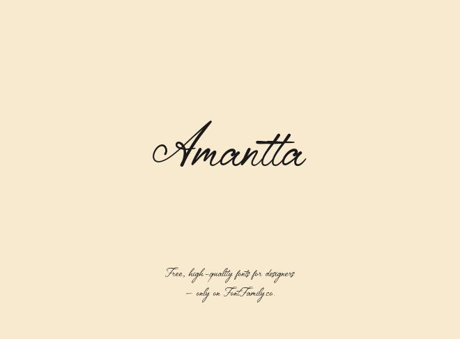 Amantta Font