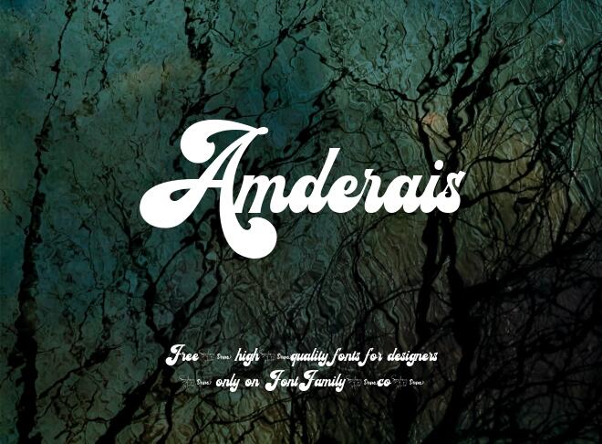 Amderais Font