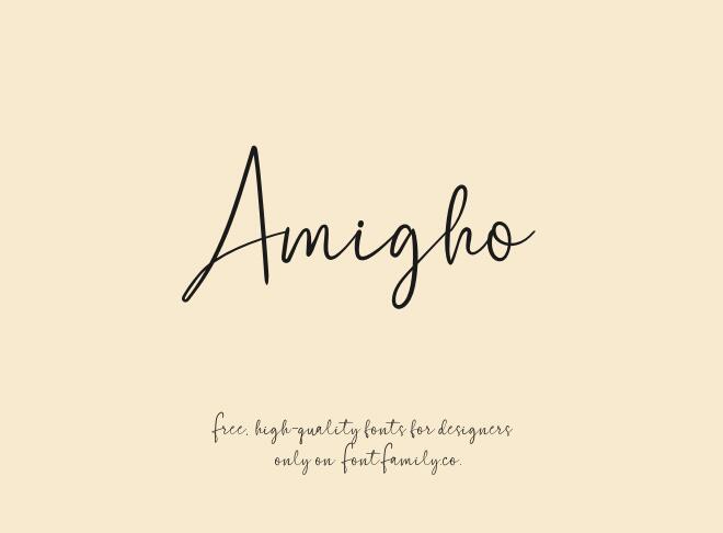 Amigho Font