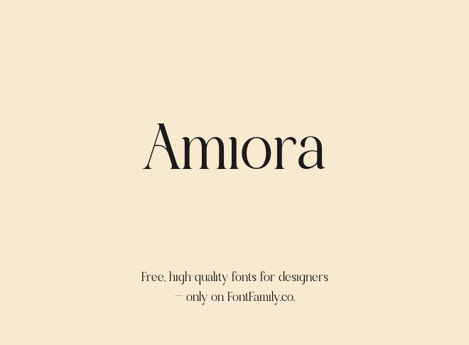 Amiora Font