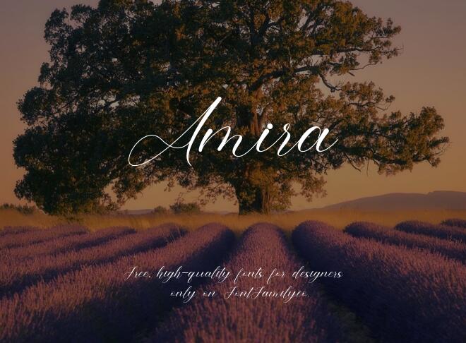 Amira Font
