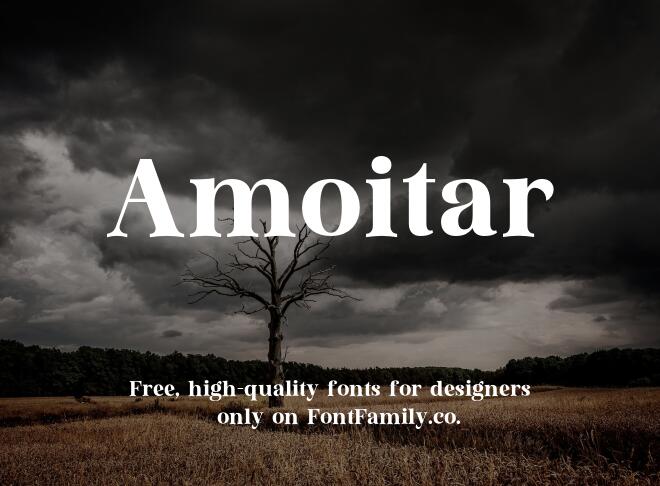 Amoitar Font