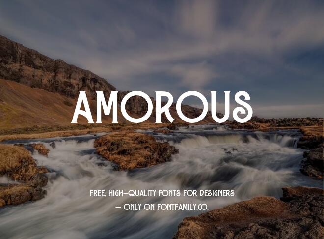 Amorous Font