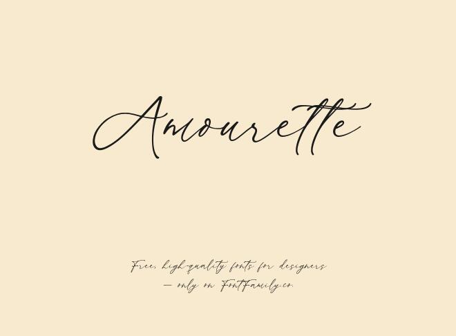 Amourette Font