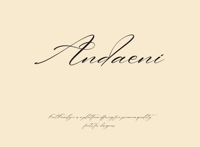 Andaeni Font