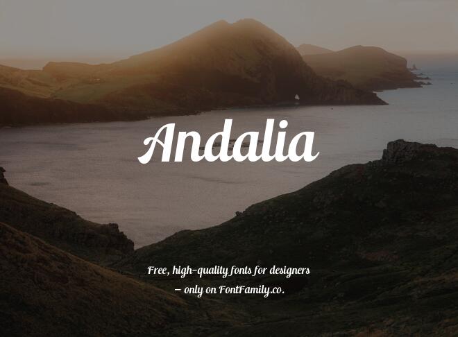 Andalia Font