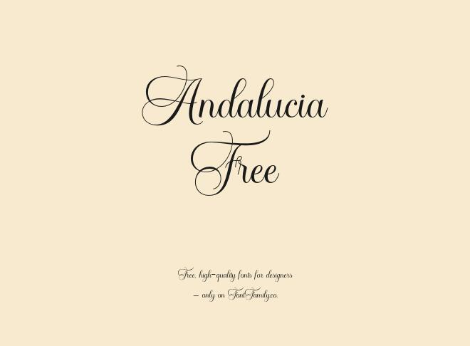 Andalucia Free Font