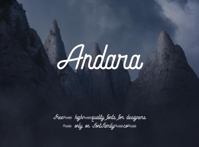 Andara Font