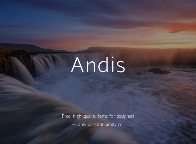 Andis Font