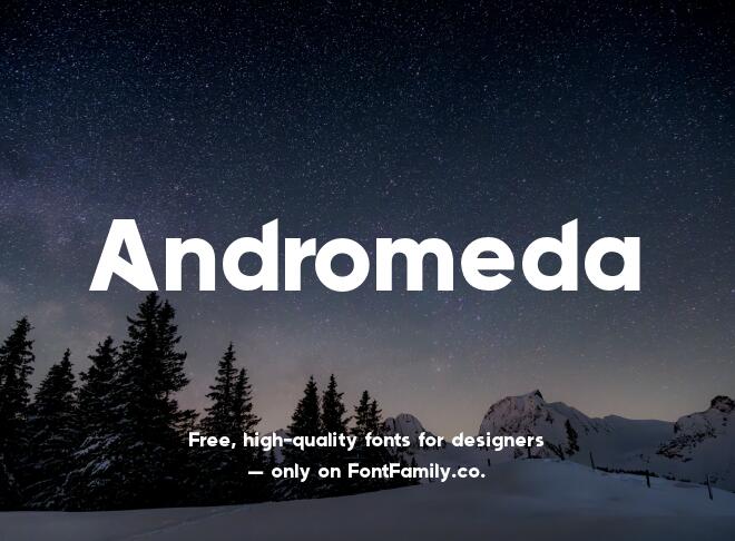 Andromeda Font