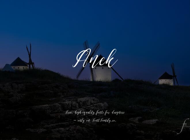 Anek Font
