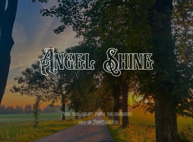 Angel Shine Font