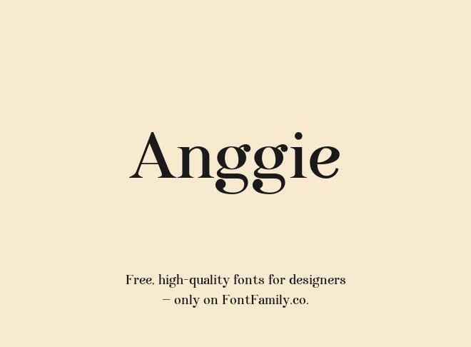 Anggie Font