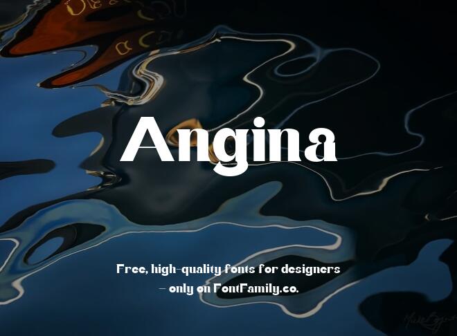 Angina Font