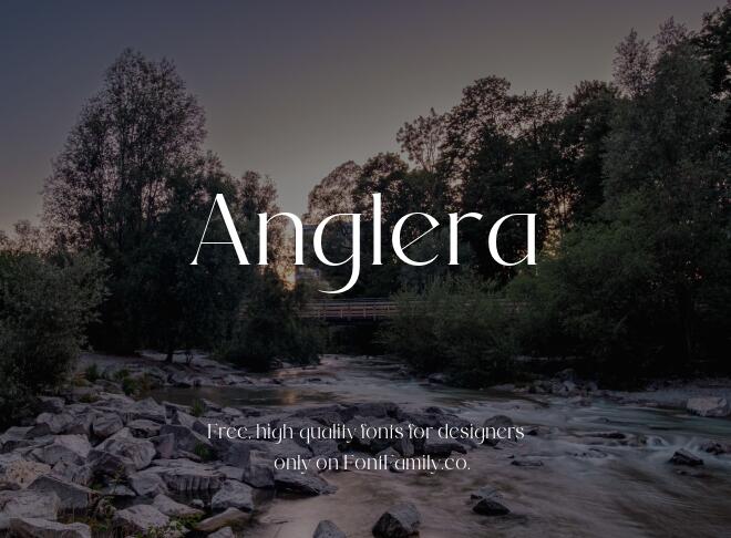 Anglera Font