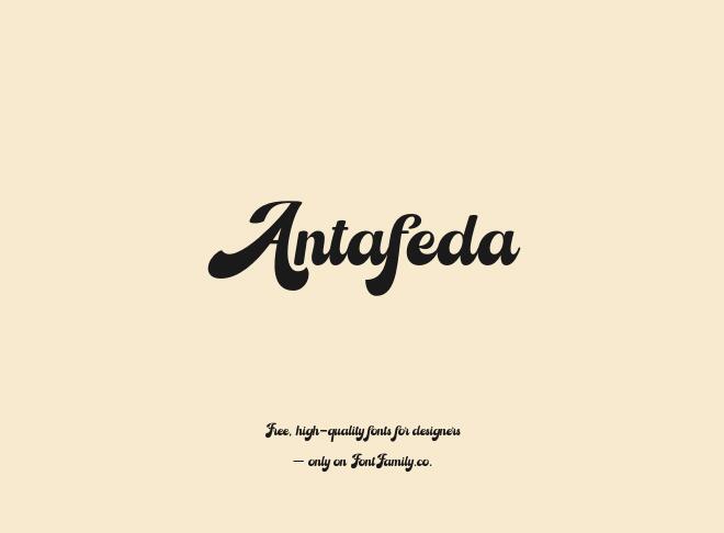 Antafeda Font
