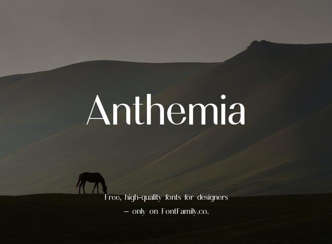 Anthemia Font