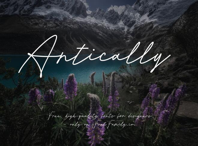 Antically Font