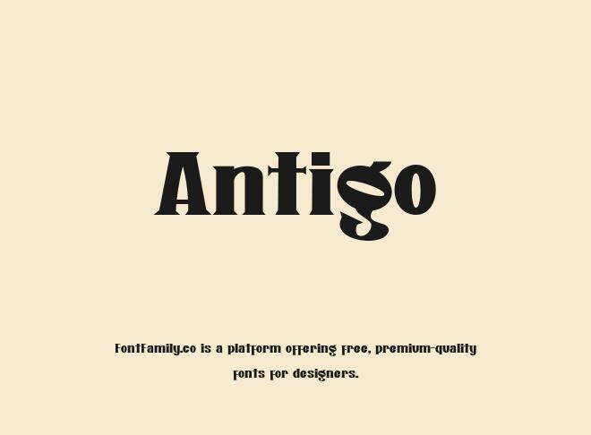 Antigo Font