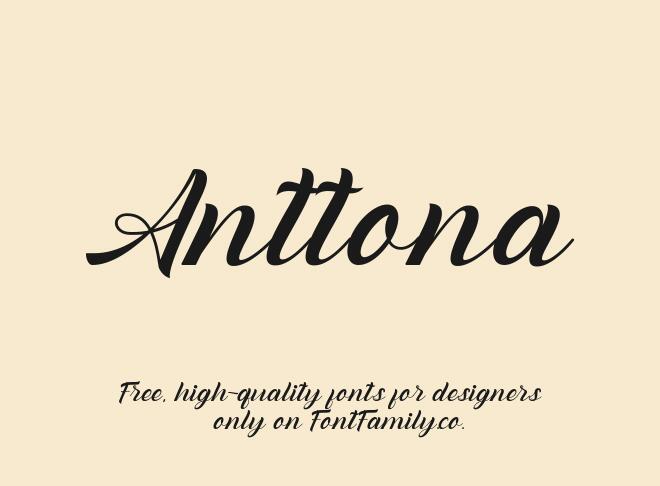 Anttona Font