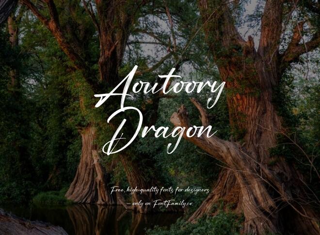 Aoutoory Dragon Font