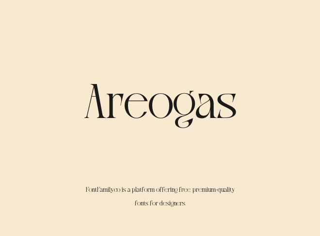 Areogas Font