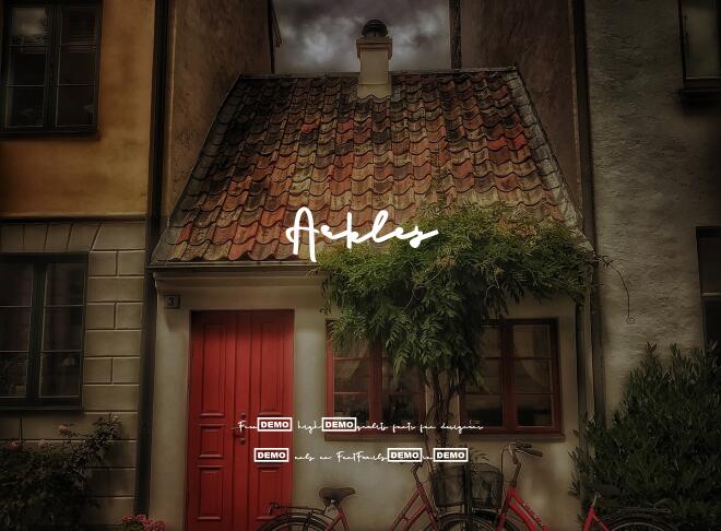 Arkley Font