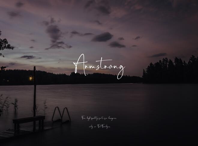 Armstrong Font