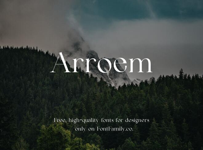 Arroem Font