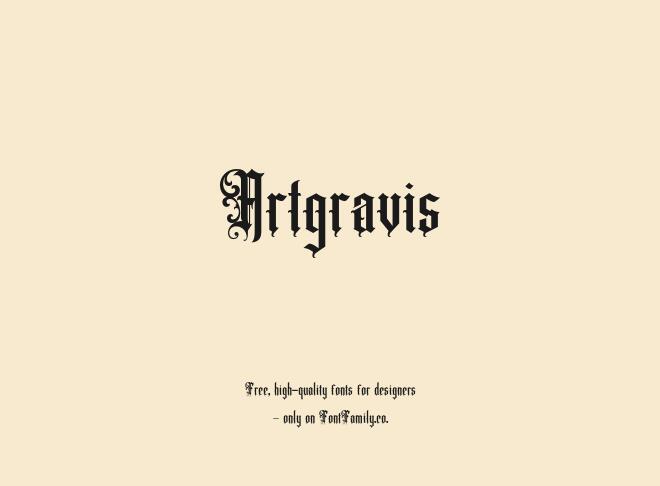 Artgravis Font
