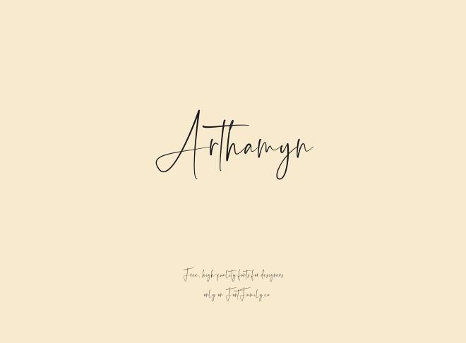 Arthamyn Font